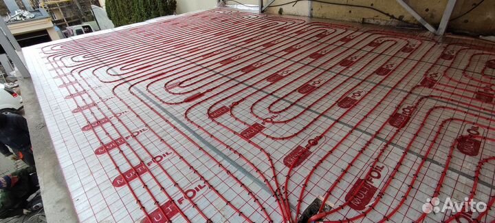 Тёплый пол, отопление под ключ