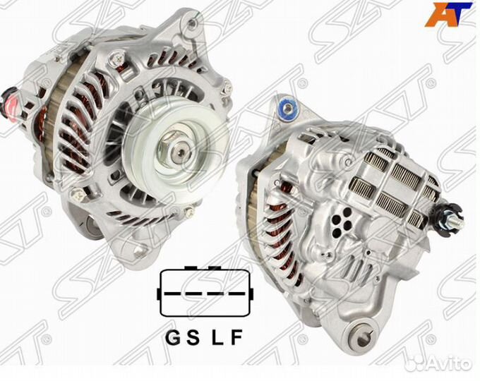 Генератор на mitsubishi pajero/montero 3.2