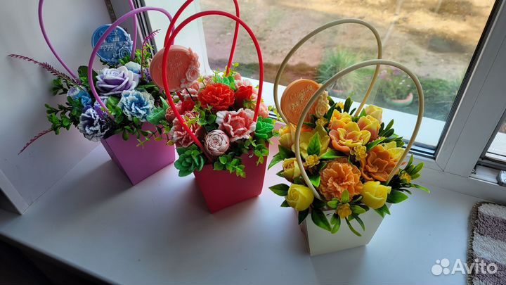 Букет из мыла к 1 сентября