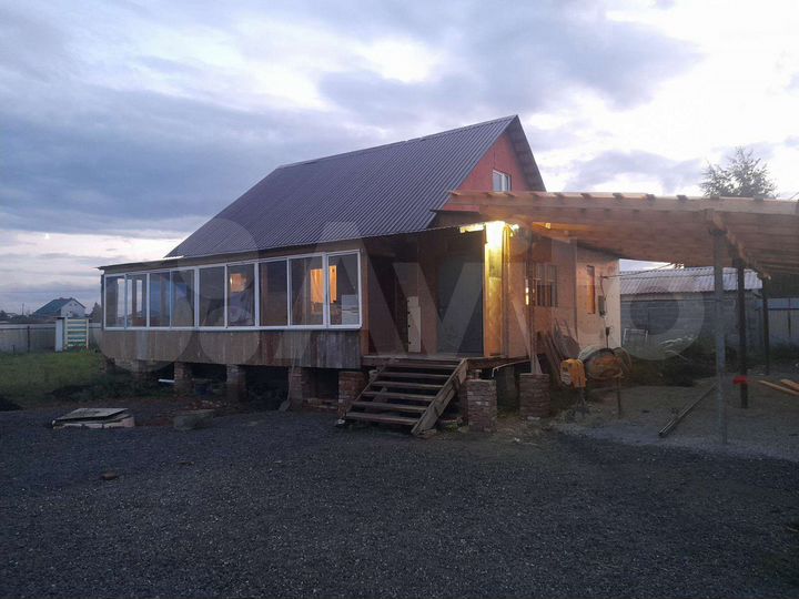 Дом 100 м² на участке 15 сот.