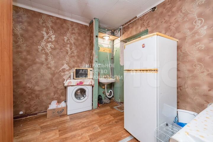 Комната 16,8 м² в 1-к., 2/5 эт.