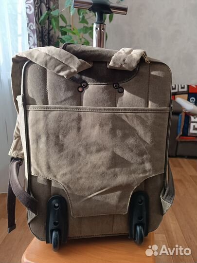 Рюкзак мужской с выдвижной ручкой