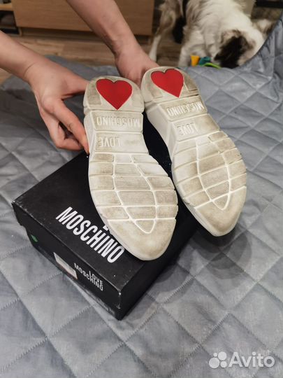 Слипоны Love Moschino