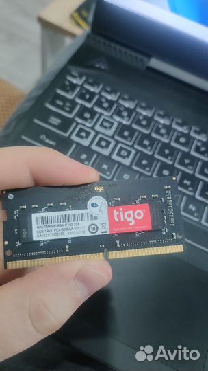Оперативная память tigo ddr4 8gb 3200 для ноутбука