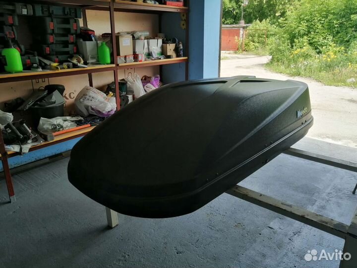 Автобокс на крышу Чёрный Meedo (460 л)