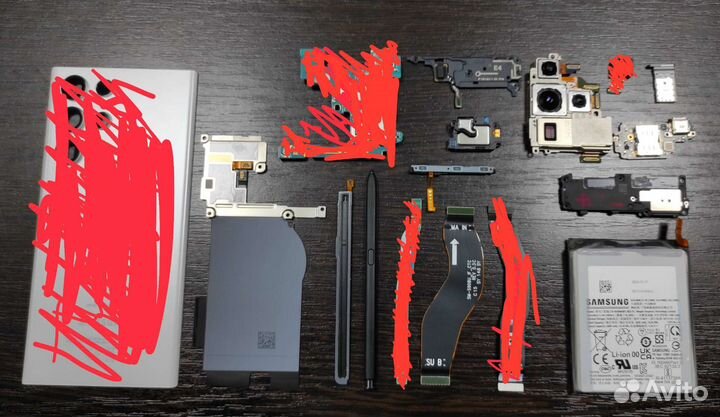 Запчасти Samsung S22 Ultra s908