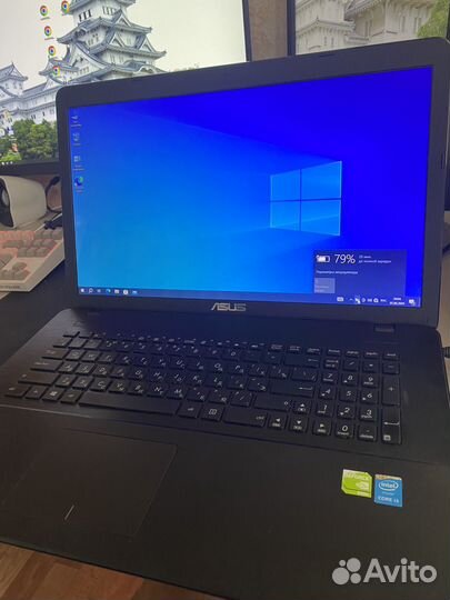 Ноутбук asus x751l 17