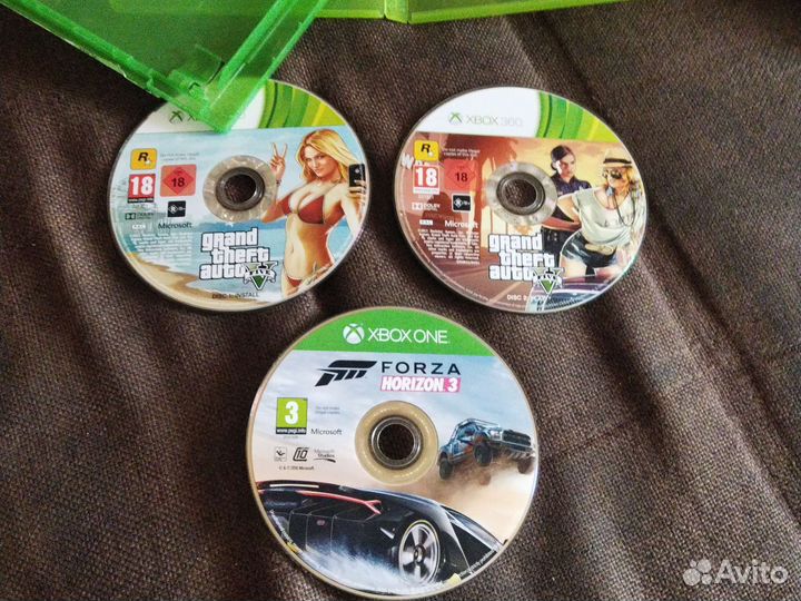 Диски игры Xbox