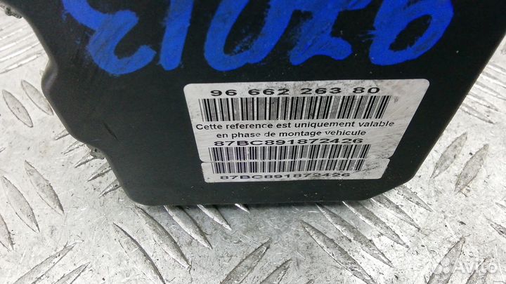 Блок ABS Citroen C5 2 2009 9666226380