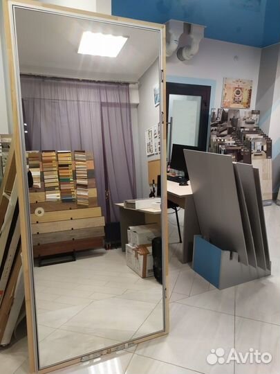 Зеркало дверь