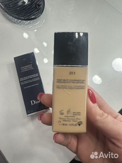 Тональный крем dior skin forever цвет 011