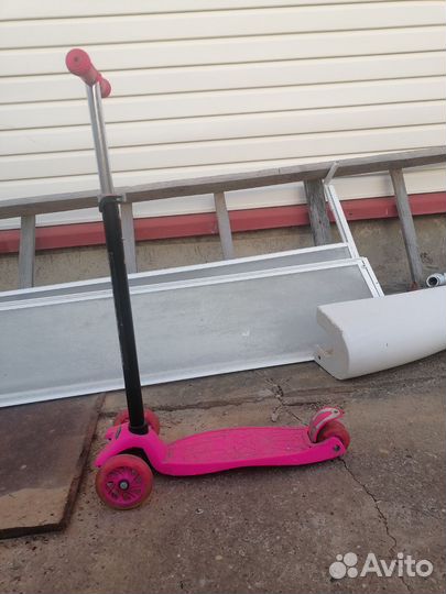 Самокат детский трехколесный