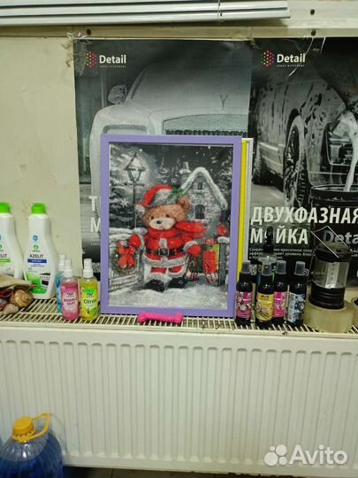 Картина из страз, ручная работа