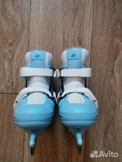 Детские раздвижные коньки Nordway 27-30