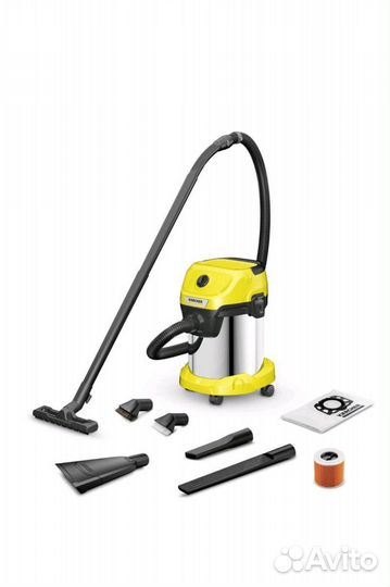 Пылесос Karcher WD 3 S V-17/6/20 CAR 1.628-149.0