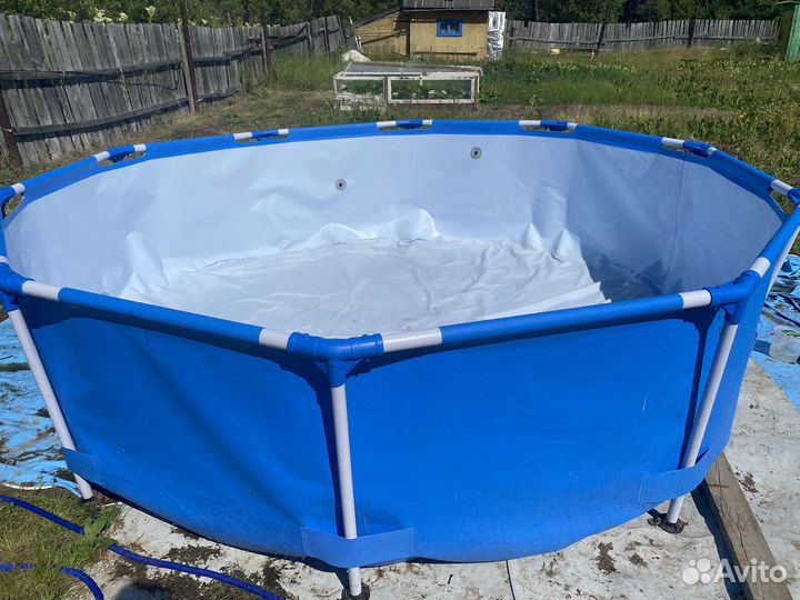 Каркасный бассейн bestway steel pro
