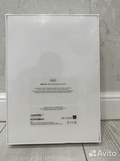 Новый iPad Air 5 64gb Wi-Fi Space Gray