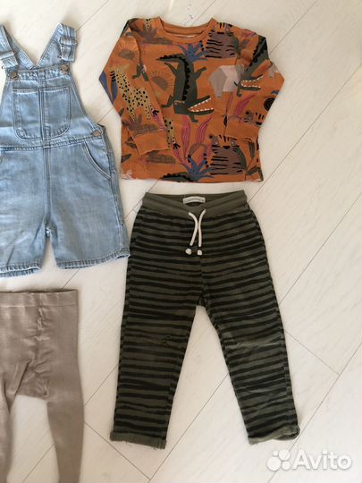 Пакет детской одежды 92 zara next