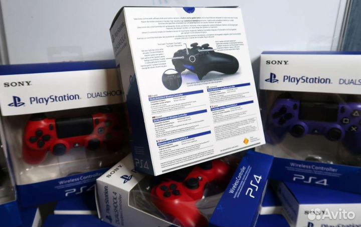 Джойстики ps4 новые premium беспроводные dualshock