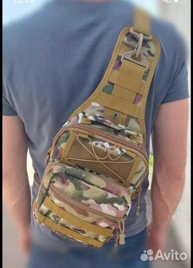 Подсумок армейский тактический сумка однолямная