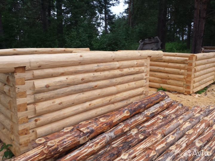 Сруб бани 3х3