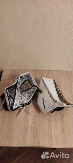 Вратарские блин и ловушка Bauer