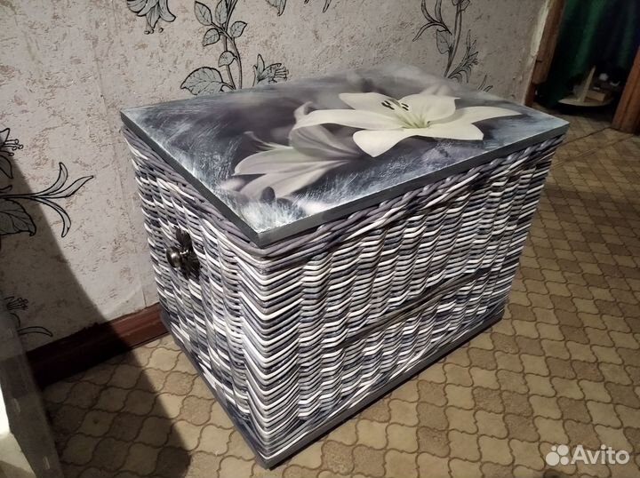 Плетеный сундук 