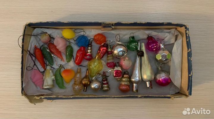 Елочные игрушки малютка СССР