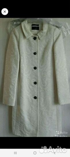 Пальто демисезонное 42 размер