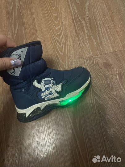 Сапоги на мальчика зимние 27 размер