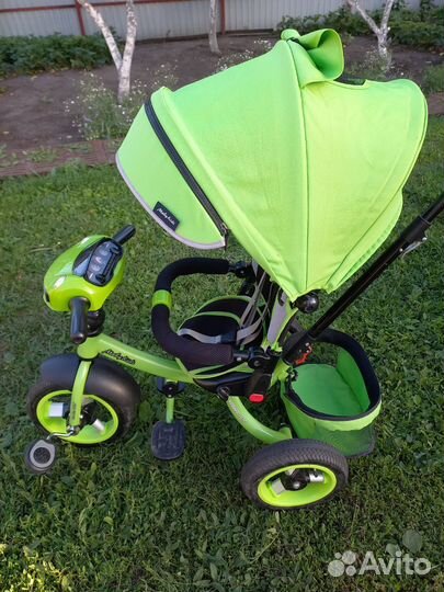 Детский трехколесный велосипед Moby kids