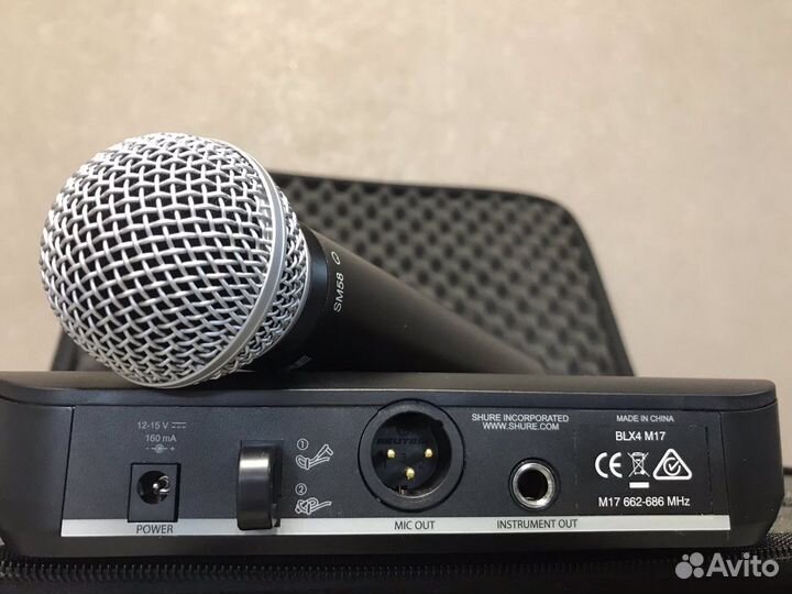 Радиомикрофон shure sm58