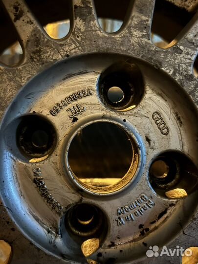 Литые диски ауди 80-100