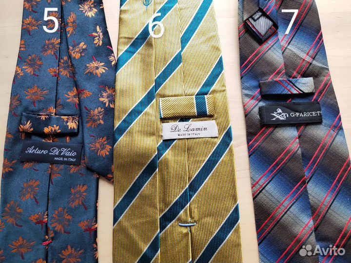 Галстуки, Италия, шёлк