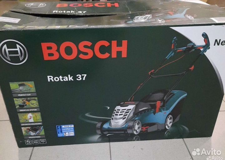 Газонокосилка электрическая бу bosch