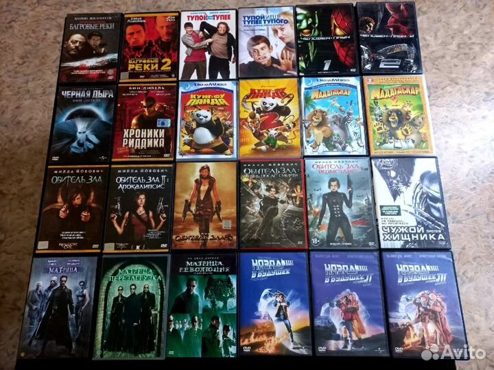 Продам под 200 DVD фильмов лицухи