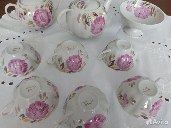 Сервиз чайный Дулево