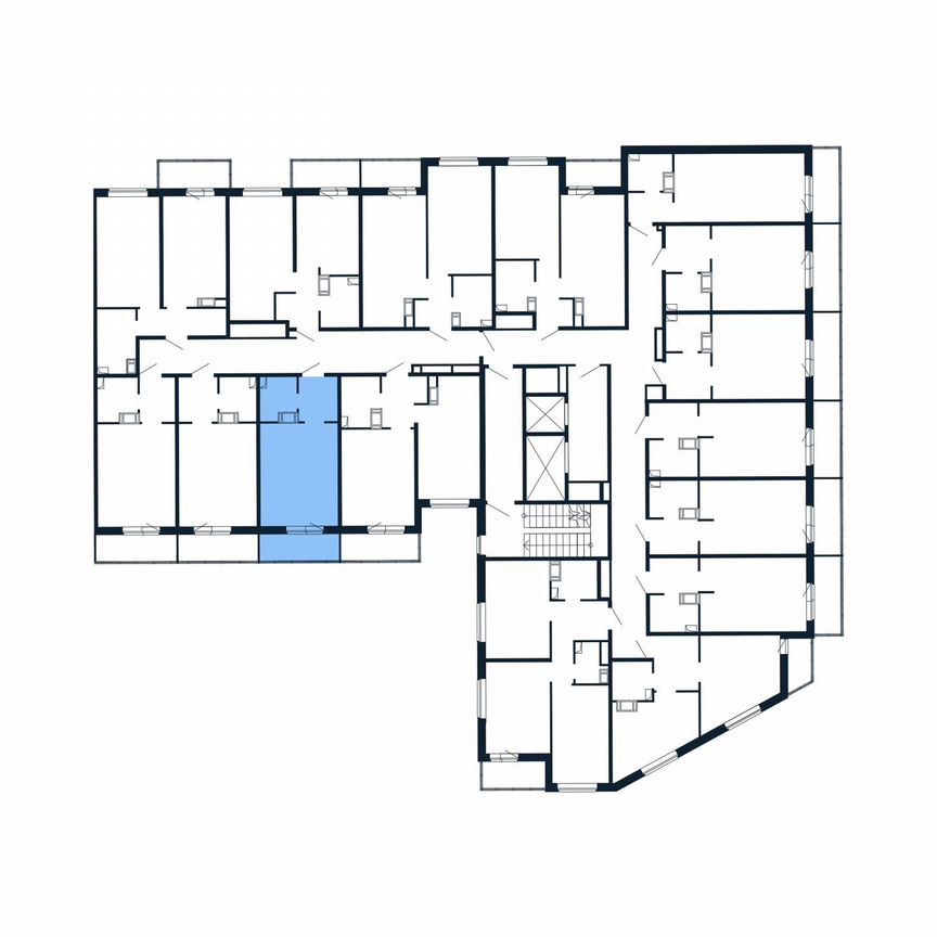 Квартира-студия, 27,4 м², 3/12 эт.