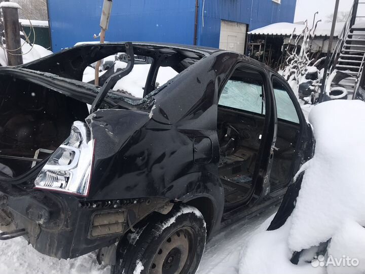 Рено логан фаза 2 задняя левая четверть крыло