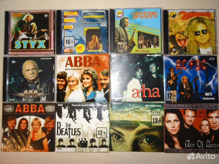 Audio CD фирменные Европа Япония США Россия