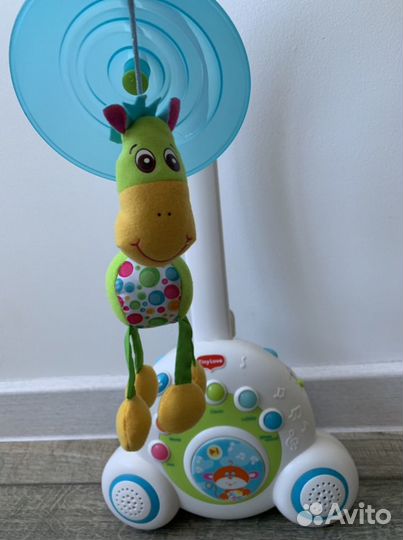 Музыкальный мобиль карусель на кроватку tiny love