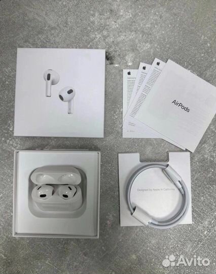 Наушники Airpods 3 (как оригинал)