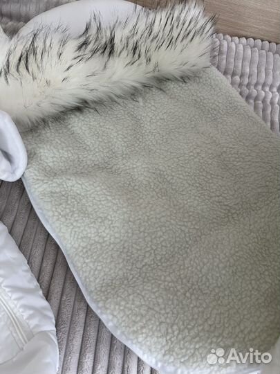 Зимний конверт в коляску