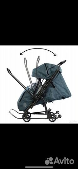 Коляска санки