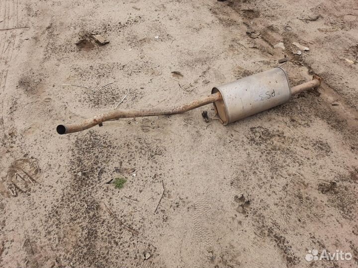 Глушитель задняя часть PS3 mitsubishi Pajero Sport (2015-н.в.)