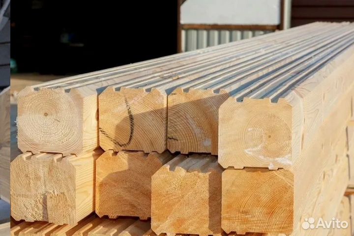 Профилированный брус камерной сушки