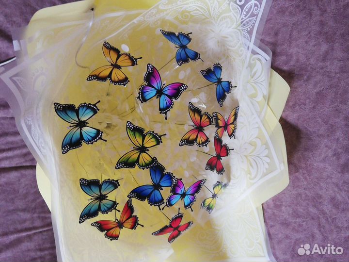 Букет из бабочек