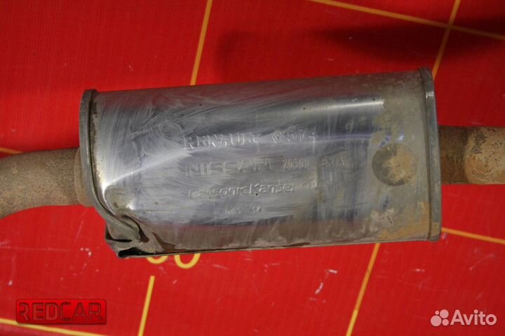 Глушитель задняя часть Nissan Qashqai J11 (13)