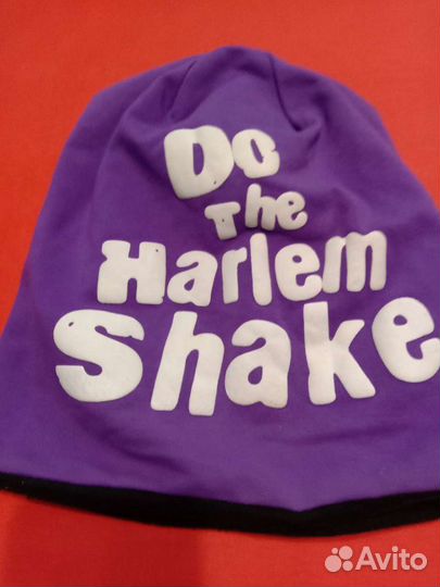 2 шапки трикотажные на флисовой подкладе