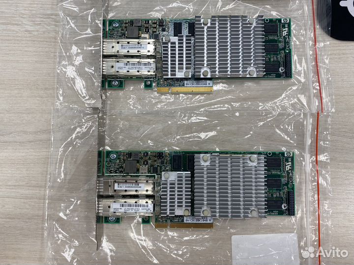 Сетевые адаптеры HP 10GbE nc522sfp nc523sfp NC550S